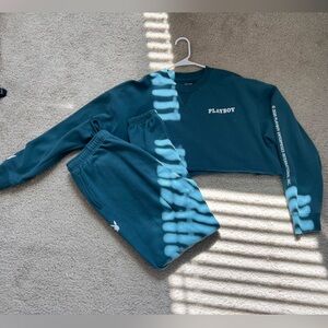 NWOT PLAYBOY SWEAT SET